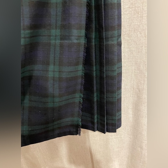 KILT. O’Neil of Dublin wool blue & green pleated skirt sz 12 St. Patrick’s Day - Picture 6 of 16